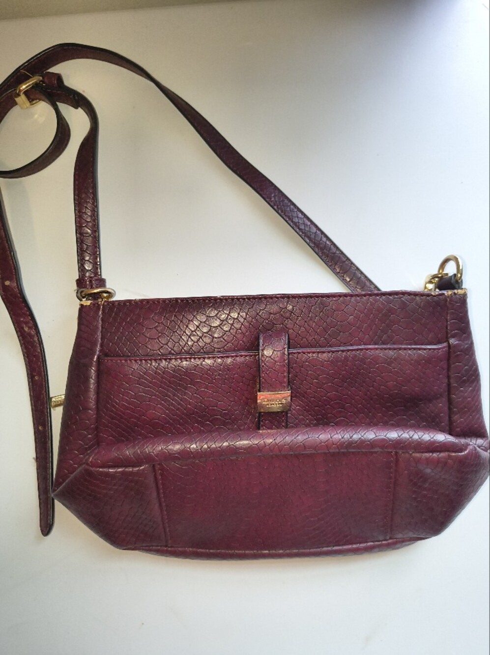 Dune London Women’s Burgundy Crossbody Bag